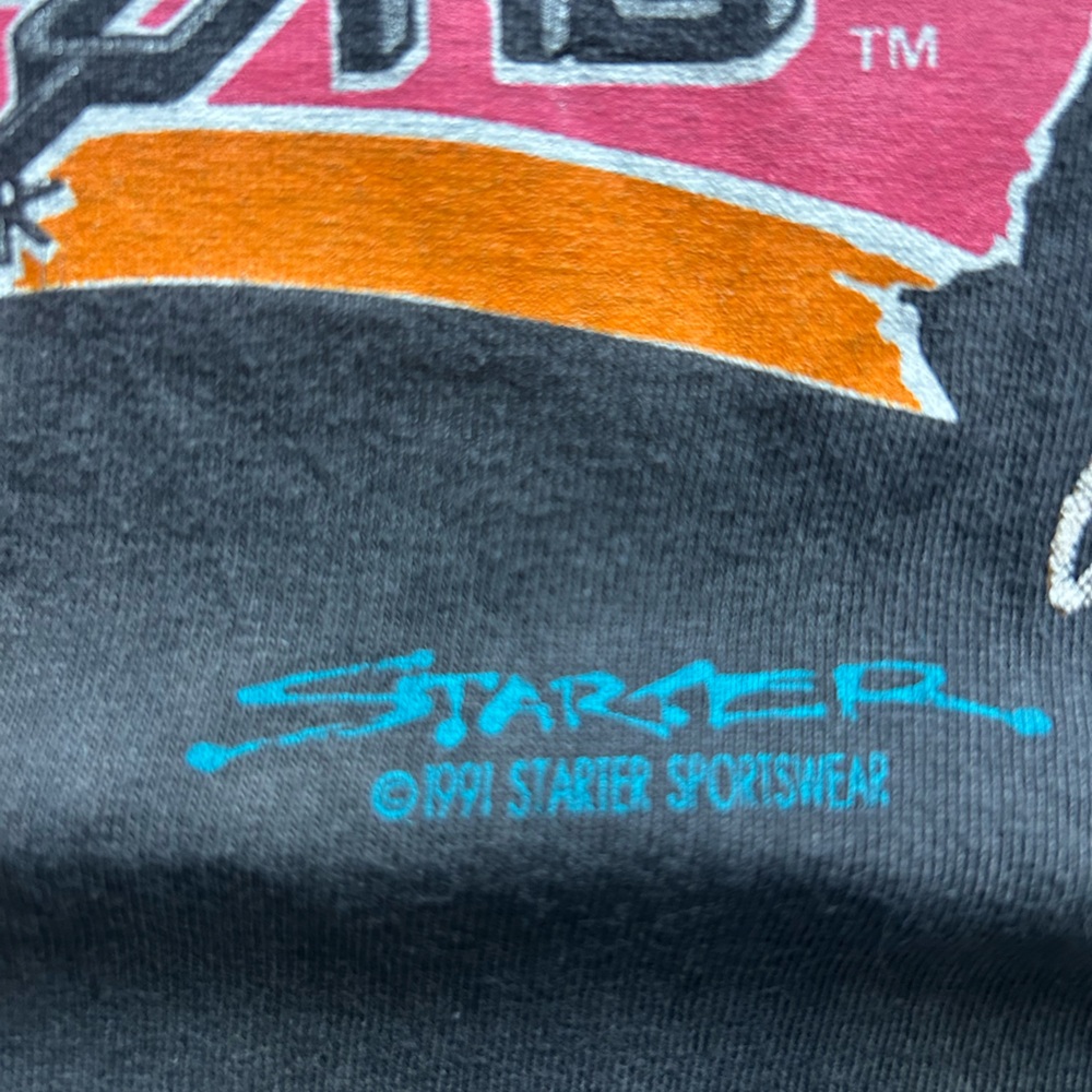 1991 STARTER Vintage San Antonio Spurs Shirt - Picture 2 of 3